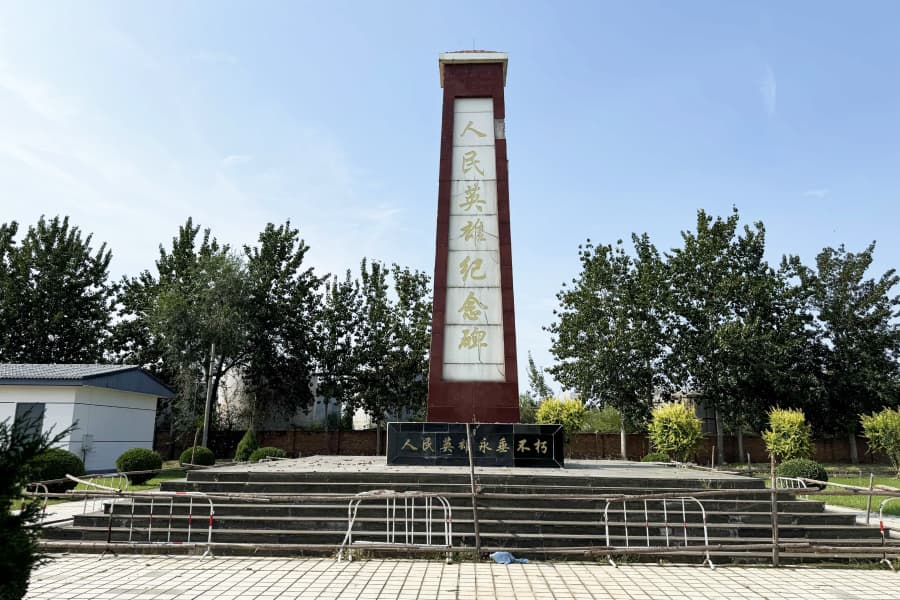 天津市北辰区天福陵园人民英雄纪念碑