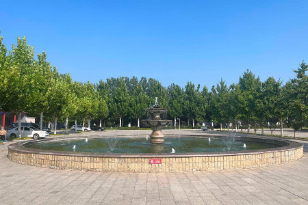 灵山宝塔陵园景观图