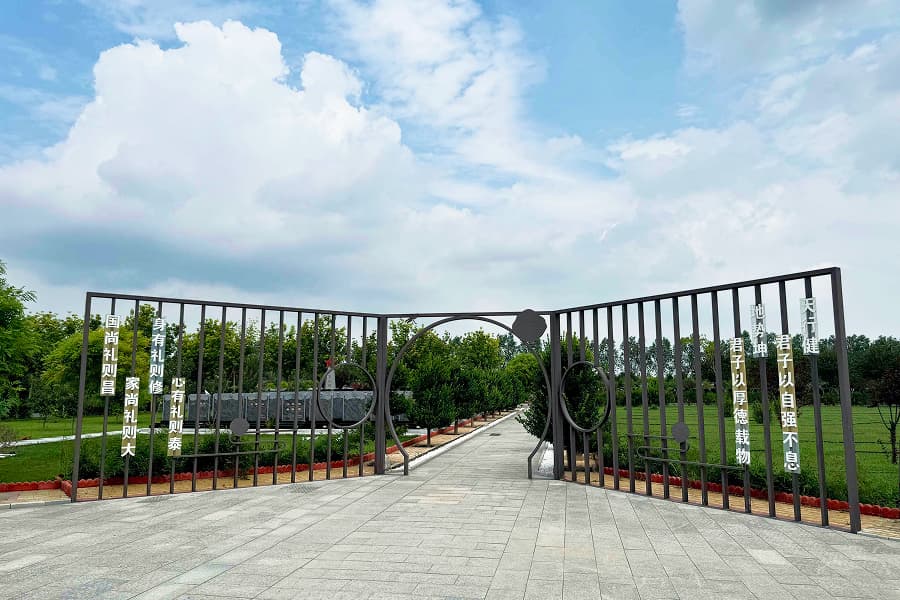 清颐园公墓景观图