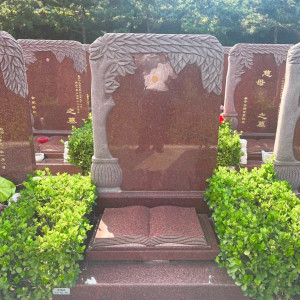 灵山宝塔陵园传统立碑