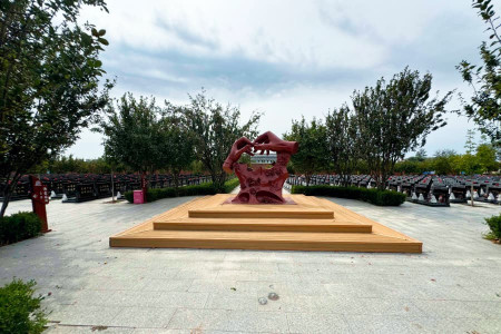 天津市北辰区憩园公墓墓区环境图