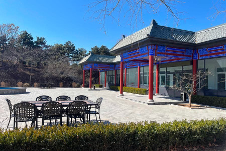 灵山宝塔陵园业务大厅图