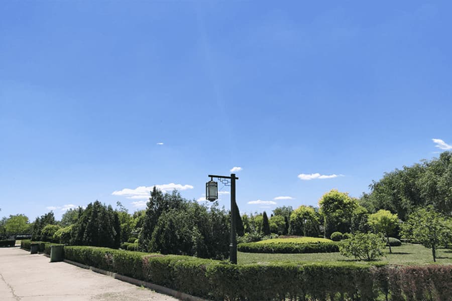 永定塔陵景观图