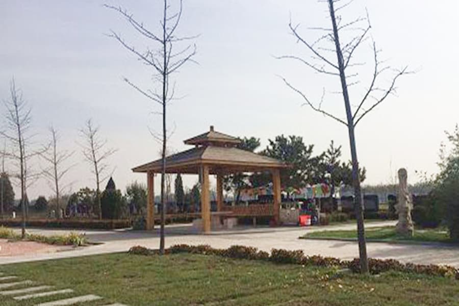 福轩公墓景观图