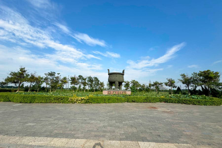 上海市东丽区东华林陵园园区环境图