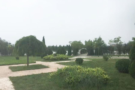 德慈塔陵景观图