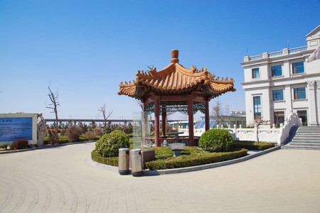 上海市西青区西城寝园园区休息亭