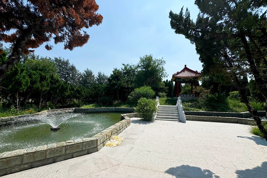 兰生园公墓景观图