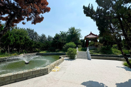 兰生园公墓景观图