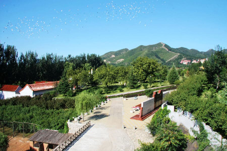 元宝山庄生命纪念园景观图