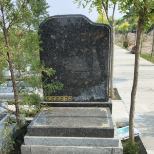 上海市滨海新区大港万寿园公墓传统立碑墓型1号
