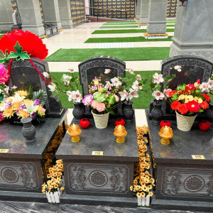 玉佛寺寝宫艺术立碑